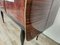 Mid-Century Modern Milanese Sideboard in Mahogany and Brass with Glass, 1950s, Image 10