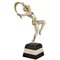 R. Varnier, Art Deco Scarf Dancer, 1925, Bronze with Marble Base 5