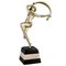 R. Varnier, Art Deco Scarf Dancer, 1925, Bronze with Marble Base 2