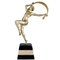 R. Varnier, Art Deco Scarf Dancer, 1925, Bronze with Marble Base 1