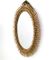 Italian Oval Wall Mirror, 1950s, Image 2