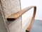 Armlehnstuhl aus Bugholz aus Boucle in Beige von Jindrich Halabala, 1930 9