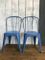 Vintage Blue Chairs by Jean Pauchard for Tolix, Set of 2, Image 1