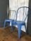 Vintage Blue Chairs by Jean Pauchard for Tolix, Set of 2 4