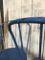 Blaue Vintage Stühle von Jean Pauchard für Tolix, 2er Set 9