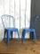 Vintage Blue Chairs by Jean Pauchard for Tolix, Set of 2 3