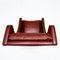 Mid-Century Danish Model 2204 Wing Back Armchair in Oxide Red Leather and Teak by Børge Mogensen for Fredericia, 1960s 8