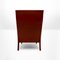 Mid-Century Danish Model 2204 Wing Back Armchair in Oxide Red Leather and Teak by Børge Mogensen for Fredericia, 1960s, Image 2