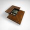 Burl Wood Coffee Table with Bar by Paul Michel for Roche Bobois, 1980s 5