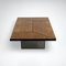 Burl Wood Coffee Table with Bar by Paul Michel for Roche Bobois, 1980s 2