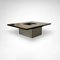 Burl Wood Coffee Table with Bar by Paul Michel for Roche Bobois, 1980s 7