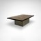 Burl Wood Coffee Table with Bar by Paul Michel for Roche Bobois, 1980s 1