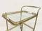 French Brass Drinks Trolley, 1960s, Image 3