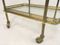 French Brass Drinks Trolley, 1960s, Image 8