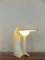 Biagio Table Lamp in White Carrara Marble by Tobia Scarpa for Flos, Italy, 1960s 5