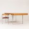 JH 810 Oak & Steel Desk by Hans J. Wegner for Johannes Hansen, 1970s 10