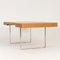 JH 810 Oak & Steel Desk by Hans J. Wegner for Johannes Hansen, 1970s 3