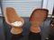 High-Back Wicker Chairs, 1960s, Set of 2, Image 5