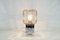 Würfelförmige Wandlampen aus Chrom & Glas von Hillebrand, 1970er, 2er Set 6
