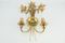 Gold-Plated Flower Lamp from Kögl, 1960s, Image 6