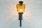 Mid-Century Wandlampe aus Metall & Prismenglas, 1960er 2