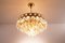 Vintage Teardrop Crystal Chandelier from Palwa, Image 3