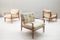 Eugen Schmidt Teak Sofa with 3 Armchairs for Soloform, 1960er, Image 9