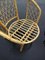 French Rattan Chair & Table Set, 1970s, Set of 3, Image 7