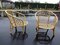 French Rattan Chair & Table Set, 1970s, Set of 3, Image 3