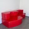 Rotes Superonda Sofa von Archizoom für Poltronova, 1967, 2er Set 18