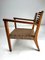 Vintage Italian Wood and Rope Armchair, 1930s, Image 6