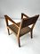 Vintage Italian Wood and Rope Armchair, 1930s, Image 2
