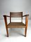 Vintage Italian Wood and Rope Armchair, 1930s, Image 8