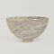 Silver Travertine Fruit Bowl Centerpiece from Kiwano Concept, Image 1