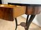 Round Biedermeier Sewing Table in Walnut with Ebonized Legs, South Germany, 1825 7