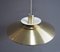 Verona Brass Hanging Lamp from Jeka Metaltryk, 1960s 4