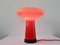 Lámpara de mesa de vidrio de Hiemstra Evolux, años 60, Imagen 5