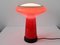 Lámpara de mesa de vidrio de Hiemstra Evolux, años 60, Imagen 2