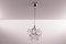 Vintage Ceiling Lamp with Hexagonal Crystals from Kinkeldey 1