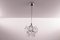 Vintage Ceiling Lamp with Hexagonal Crystals from Kinkeldey, Image 1