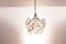 Vintage Ceiling Lamp with Hexagonal Crystals from Kinkeldey 3