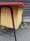 French Desk with Red Vinyl Top, 1960s 7