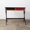 Schreibtisch aus Holz mit roter Schublade und Resopalplatte von Coen de Vries für Devo, 1960er 1