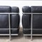 LC2 Easy Chairs by Le Corbusier for Cassina, 1980s, Set of 2, Image 4