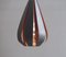 Vintage Copper Pendant by Werner Schou for Coronell Electric, Image 2