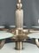 Bauhaus Nickel Chandelier, 1930s 4