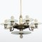 Bauhaus Nickel Chandelier, 1930s 2