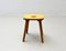 Swiss Wooden Quadripod Stool in Pine 8