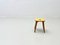 Swiss Wooden Quadripod Stool in Pine 9