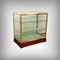 Brass and Elm Display Case, 1950 1